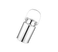 GoHaiDe Portables Seau à Lait en Acier Inoxydable Seau De Transport De Lait Seau À Vin Pot Bidon Huile avec Couvercle Poignées Hermétique Récipient,10L