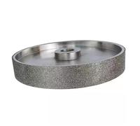 GOHAPY Disque de polissage en alliage de jade de verre de 6 pouces, meule diamantée 150 * 25,4 mm, meule plate revêtue de diamant 60-800# 1 pièce(400)