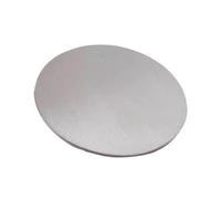 GOHAPY Plaque en alliage d'aluminium, disque rond d'épaisseur 0,5 à 5,8 mm, plaque ronde en aluminium 6061 for gravure, 1 pièce(500x6MM)