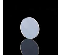 GOHAPY Tapis d'étanchéité en silicone de qualité alimentaire, épaisseur 3,5 mm, feuille de silicone blanche for table de nivellement, cale ronde indéformable, 1 pièce(24mm)