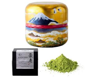 [Gohiko] KATSUHIKO Organic Matcha Made in Japan,Premium Ceremony Grade, Established in 1751, 20th Generation Kyoto Tea Ceremony, Carefully Selected Organic JAS Certified, 1.9 oz (55 g)