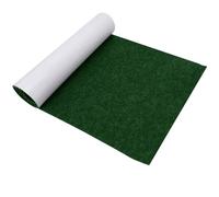Gohytal Feutrine Autocollante 40x220cm, Vert Feutrine Adhesive, Rouleau Feutrine Adhesive,Tissu Feutre Epaisse 1mm, Feutrine Autocollante pour Doublure de Boîte, Cadre Photo, Pied de Chaise, DIY
