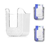 Goiern Lot de 2 boîtes de rangement pour lingettes humides, support mural, boîte de papier toilette, distributeur de mouchoirs pour cuisine, chambre à coucher, maison, salle de bain