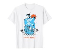 Going Merry Ship Chapeau de paille Pirates Singe D Luffy T-Shirt