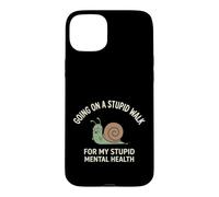 Going on A Stupid Walk for My Stupid Mental Health Coque pour iPhone 15 Plus