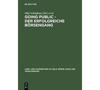 Going Public - Der Erfolgreiche Börsengang (Relié)