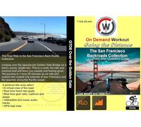 Going the Distance - The San Francisco Backroads Collection - Over the Golden Gate - DVD - Une aventure de cyclisme en intérieur, d'entraînement à la maison [Collection San Francisco 7]