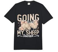 Going to Get My Sheep Aime l'élevage de Moutons et de chèvres Comfort Colors Adult Heavyweight T-Shirt
