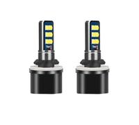 GOINTDJD Accessoires De Phares Voiture 6000K H27 881 880 H27W 12V 24V Ampoules LED Blanches Antibrouillard Avant 2 Pièces Phares