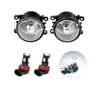 GOINTDJD Antibrouillard Phares Antibrouillard Halogènes Pour Citroen Pour C3 Pour C4 Pour C5 Pour C6 C-Crosser Xsara Pour Picasso 1999-2015 Ensemble Lampes Lumière Super(Led fog)