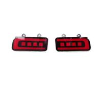 GOINTDJD Feux ArrièRes Pour CRV Pour CR-V 2015 2016 Voiture LED Pare-chocs Arrière Queue Réflecteur Feux Queue Feu Stop Feu Antibrouillard Arrière Avec Clignotant(Red Cover)