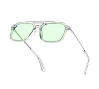 Goiteia Lunettes anti-lumière bleue pour femmes et hommes - Teinte vert claire - Protection UV - Soulage la fatigue visuelle liée aux écrans - Ultra légères avec charnières à ressort