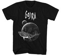 Gojira Flying Whale from Mars to Sirius Badhabitmerch T-Shirt Unisex Black Casual Tees XL