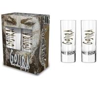 razamataz GOJIRA Lot de 2 verres à shot Fortitude 6 cl