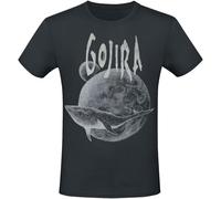 Gojira from Mars to Sirius 2025 Homme T-Shirt Manches Courtes Noir 100% Coton Regular/Coupe Standard