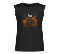 Gojira l'enfant Sauvage Sleeveless T-Shirt Man's Black Vest Tee Tank Tops L