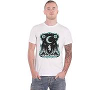 Gojira T Shirt Dragons Dwell Band Logo Nouveau Officiel Homme Blanc Size L
