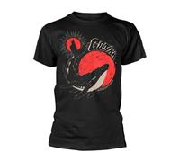 Gojira - T-Shirt Whale Sun Moon - Adulte (2XL) (Noir)