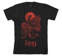 Gojira Tričko Serpent Moon Uni Noir M