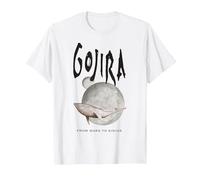 Gojira Whale from Mars T-Shirt, Homme, Blanc, 6XL