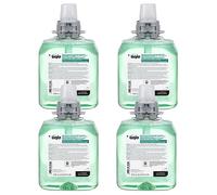 GOJO Green Certified Foam Hand Hair & Body Wash, parfum concombre melon, recharge de 1250 ml pour distributeur GOJO FMX-12 Push-Style (lot de 4) - 5163-04