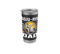 Goju-Ryu Karaté Dad: pour les pères passionnés de karaté Gobelet isotherme en acier inoxydable double paroi