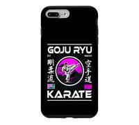 Goju-RYU Karaté Design rétro avec Karateka et Kanji Coque pour iPhone 7 Plus/8 Plus