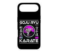 Goju-RYU Karaté Design rétro avec Karateka et Kanji Coque pour iPhone Air