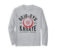 Goju RYU Karate Do Martial Arts Japan Okinawa Vintage Manche Longue