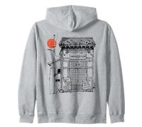 Goju RYU Karaté Dojo Okinawa Japon Illustration Sweat à Capuche