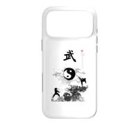 Goju RYU Tenue de karaté/Calligraphie Karaté Coque pour iPhone 17 Pro Max