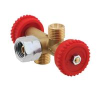 Gok - Valve de dérivation (pour 2 appareils avec une bouteille de gaz maximale 11 kg)