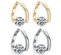 Gokame Lymphvity Germanium Earrings, Magnetology Lymphatic Drainage Earrings, Boucles d'oreilles en Germanium, Mix-2pair