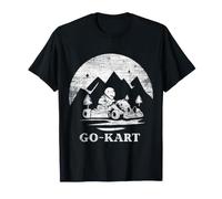 GoKart Défense Tactique - Style Course Vintage T-Shirt