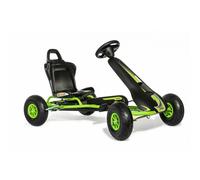GoKart Ferbedo AR 8G Noir et Vert - Kart à Pédales pour Enfants de 5 à 11 Ans
