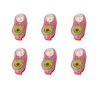 Gokelomg 6X Gilet de Sauvetage, Lumière LED, Gilet de Sauvetage Flash, pour la Survie d'urgence en Eau