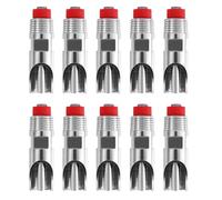 Gokelomg Lot de 10 tétons automatiques en acier inoxydable - Buse d'eau automatique - Pour boire