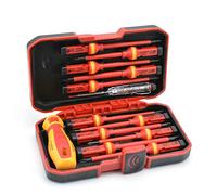 Gokelomg Vde Lot de 13 tournevis isolés -V haute tension 1000 V Magnétique Fente Torx Tournevis Hand Outils