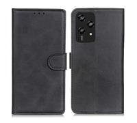 GOKEN Coque Folio Cuir Étui pour Honor 200 Lite, Antichoc Portefeuille Housse vec Fentes pour Cartes, PU/TPU Bumper Protection Case Cover tand Fonction (Noir)