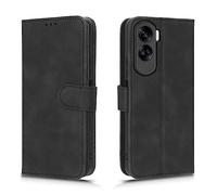 GOKEN Coque Folio Cuir Étui pour Honor 90 Lite, Antichoc Portefeuille Housse vec Fentes pour Cartes, PU/TPU Bumper Protection Case Cover Fermeture Magnétique,Noir