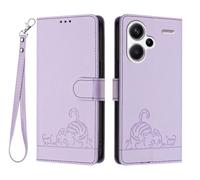 GOKEN Coque pour Xiaomi Redmi Note 13 Pro Plus 5G (Pro+), Étui en Cuir Synthétique, Housse Antichoc, Portefeuille avec Carte, Rabat à Fermeture Magnétique et Support Pliable, Cover Case -Violet