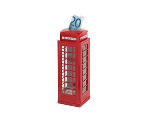 Goki - 14091 - Tirelire au design de cabine téléphone