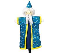 Goki - 2040597 - Marionnette À Mains en Peluche - Magicien