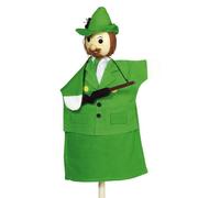 Goki - 2040604 - Marionnette À Mains en Peluche - Chasseur