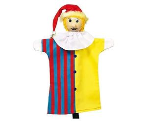 Goki - 2040607 - Marionnette À Mains en Peluche - Kasper