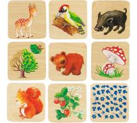 Goki - 2041370 - Jeu De Connaissance - Mémo Vie De La Forêt