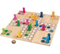 Goki - 2041481 - Jeu De Société - Ludo, White, 24 x 24cm, Mixte
