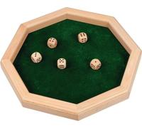 Goki Jeu de dés 2041494 avec plateau vert