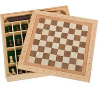 Goki - 2041507 - Ensemble De Jeu Échecs, Dames Et Moulin