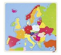 Goki - 2041655 - Puzzle en Bois - Europe - 35 Pièces G